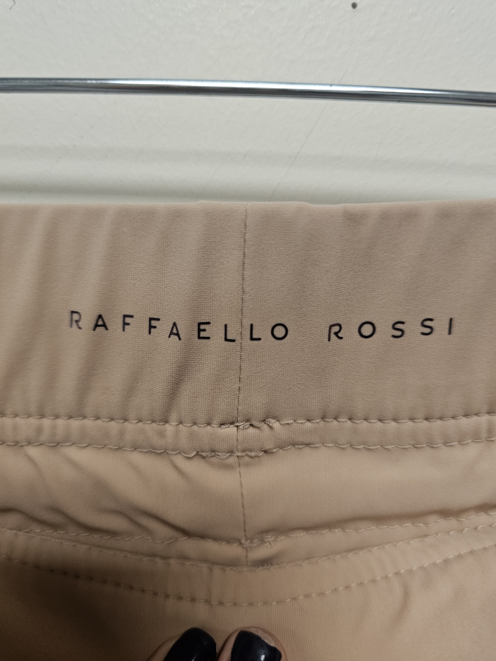 RAFFAELLO ROSSI Beige Drawstring Joggers - Picture 2 of 3